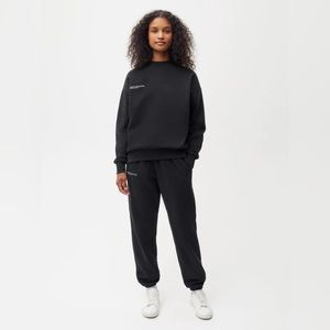 PANGAIA black tracksuit with hoodie